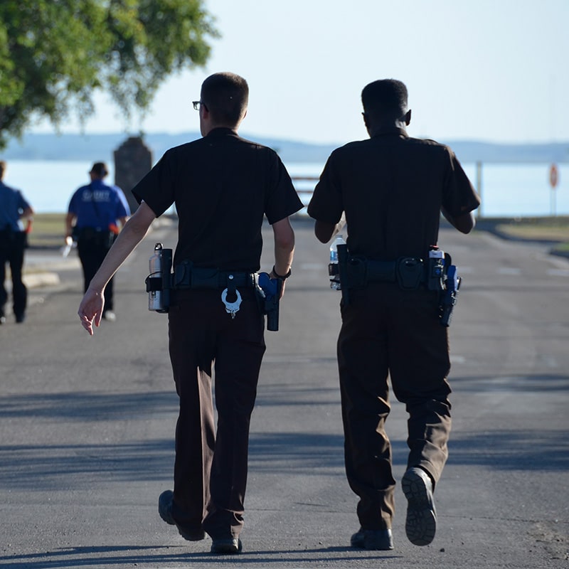 cadets walking